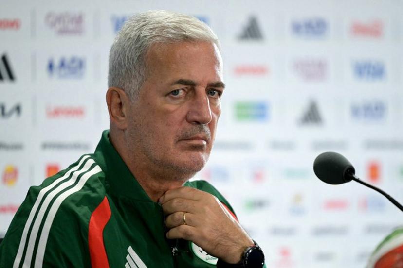 Algeria's Swiss head coach Vladimir Petkovic gives an MD-1 press conference at the Kansas City Stadium in Kansas City on June 26, 2026, on the eve of the 2026 World Cup Group J football match between Algeria and Austria. JUAN MABROMATA / AFP