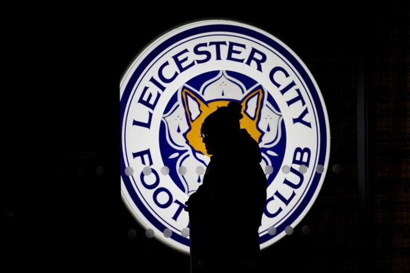 A supporter arrives at King Power Stadium in Leicester, central England prior to the English Premier League football match between Leicester City and Brentford, on February 21, 2025. Darren Staples / AFP