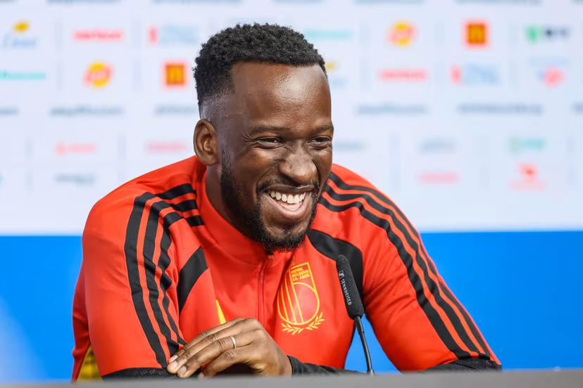 Belgium's Dodi Lukebakio pictured during a press conference of Belgian national soccer team Red Devils, on Saturday 04 July 2026 in their base camp, home of the Seattle Sounders, Renton, Seattle, USA. The Rode Duivels - Diables Rouges qualified for the knockout stage of the 2026 FIFA World Cup, where they'll meet USA in the round of 16 on July 7th. BELGA PHOTO BRUNO FAHY