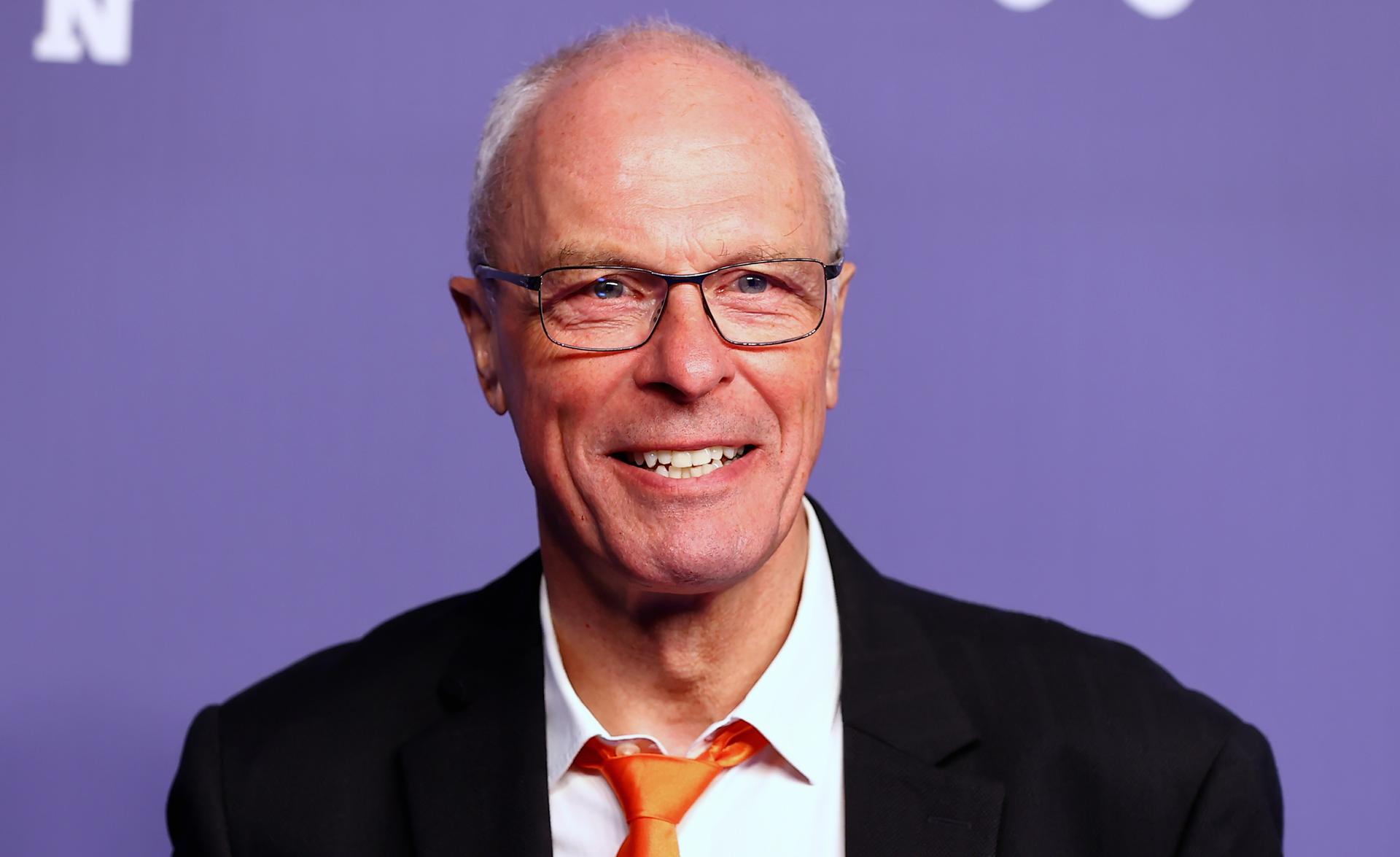 Frank Hoste pictured at the blue carpet of the 'Flandrien' award ceremony for the best Belgian cyclist of the 2023 cycling season, organized by newspaper 'Het Nieuwsblad', in Oostende, on Tuesday 07 November 2023. BELGA PHOTO DAVID PINTENS