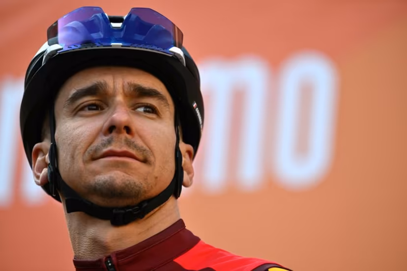 French rider Bryan Coquard from team Cofidis is pictured before the Milan - Sanremo one-day classic cycling race, in Pavia, on March 21, 2026. Marco BERTORELLO / AFP