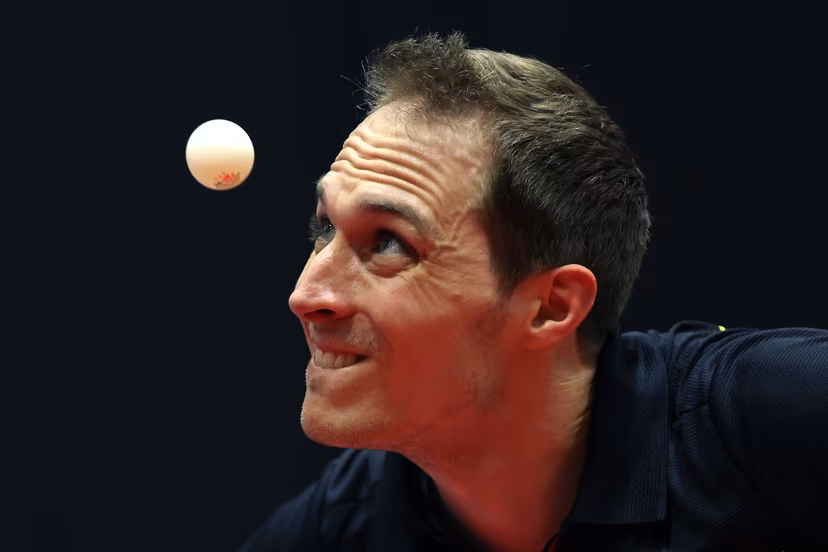 Belgian Cedric Nuytinck is pictured in action during the European qualification tournament for the 2024 Olympics, in Sarajevo, Bosnia and Herzegovina, Thursday 16 May 2024. BELGA PHOTO NIKOLA KRSTIC