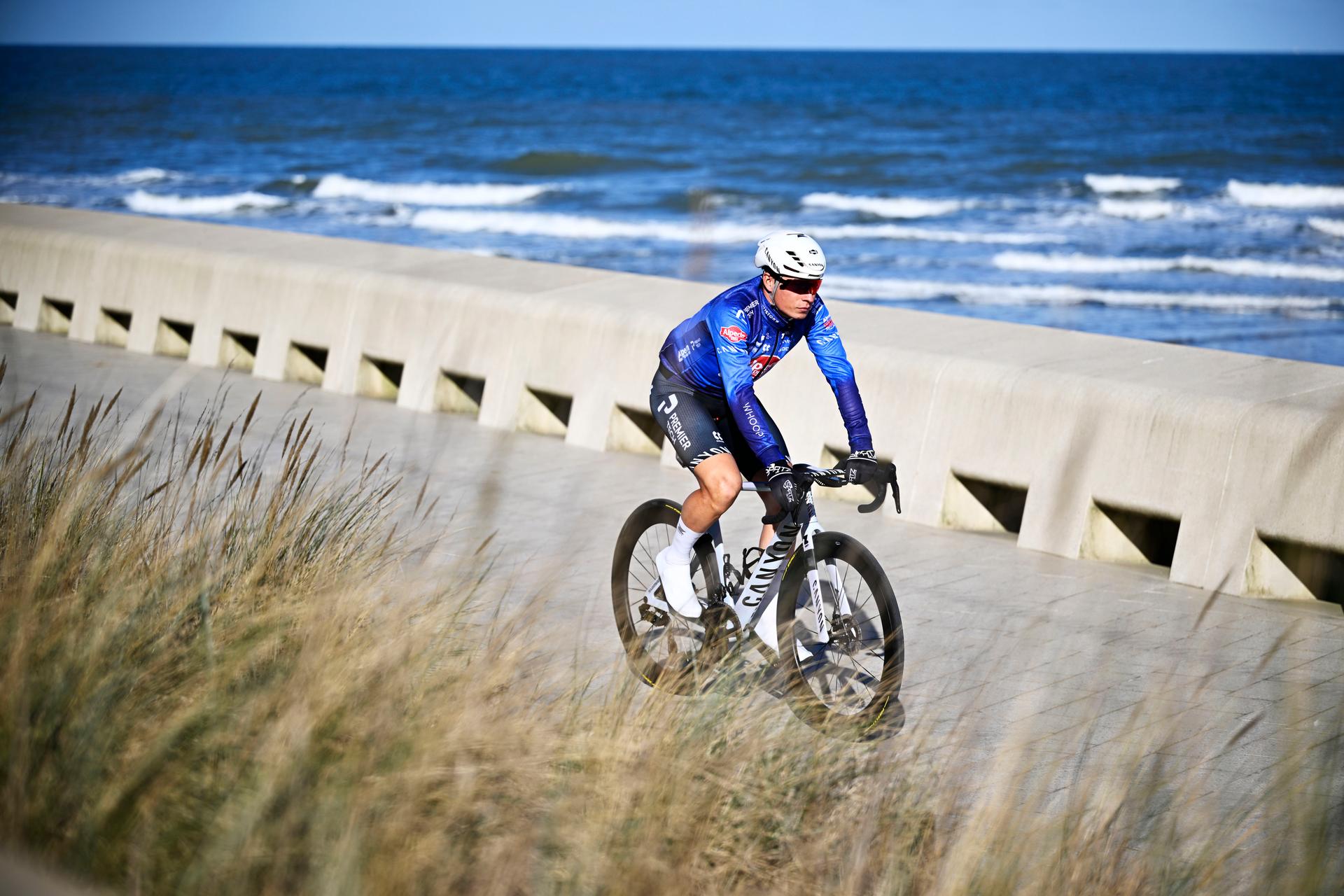 Belgian Jasper Philipsen of Alpecin-Premier Tech pictured at the start of the men elite 'Middelkerke-Wevelgem - In Flanders Fields' one day cycling race, 240.8 km from Middelkerke to Wevelgem, on Sunday 29 March 2026. BELGA PHOTO JASPER JACOBS