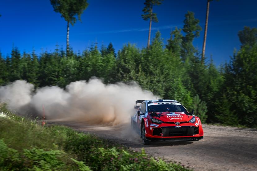 ATTENTION EDITORS - HAND OUT PICTURES - EDITORIAL USE ONLY - MANDATORY CREDIT 'Toyota Gazoo Racing' This handout picture, distributed by Eric Dupain, shows Sami Pajari during the WRC Estonia Rally 2026. PHOTO HANDOUT TOYOTA GAZOO RACING *** Belga and Belga Editorial Board decline all responsibility regarding the content of this picture. ***