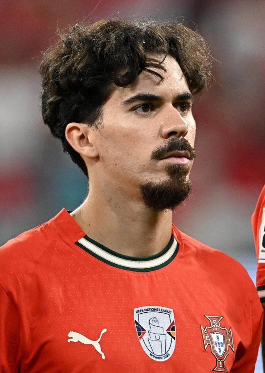 Portugal's midfielder #23 Vitinha is pictured prior to the 2026 World Cup qualifiers Europe zone group F football match between Hungary and Portugal on September 9, 2025 in Budapest, Hungary. Attila KISBENEDEK / AFP