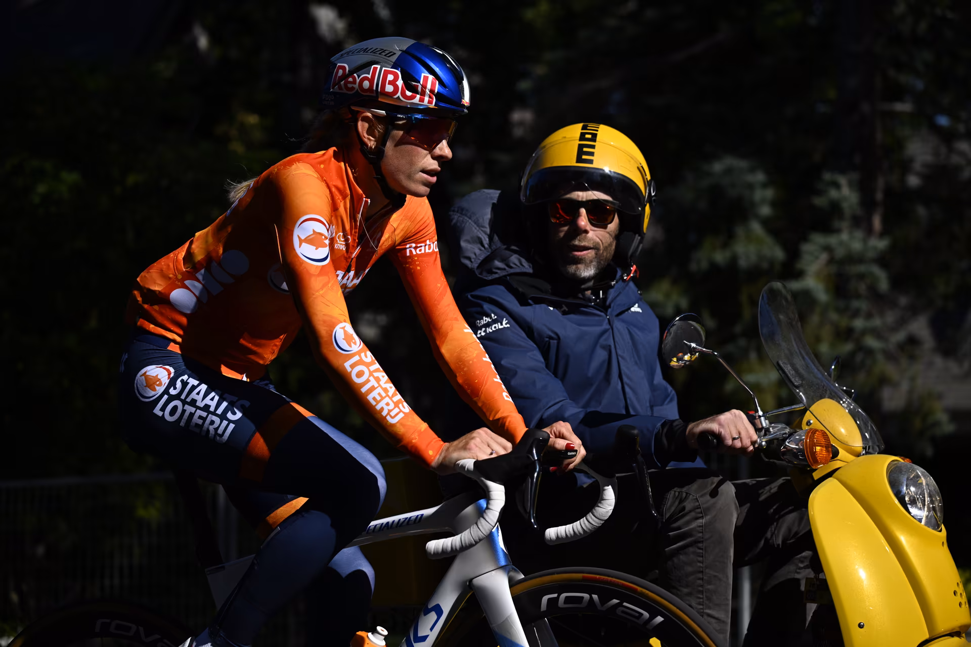 Dutch Demi Vollering pictured during a training before the cycling World Championship, in Montreal, Canada, Wednesday 23 September 2026. The UCI road world championships are taking place from 20 to 27 September, in Montreal, Canada. BELGA PHOTO JASPER JACOBS