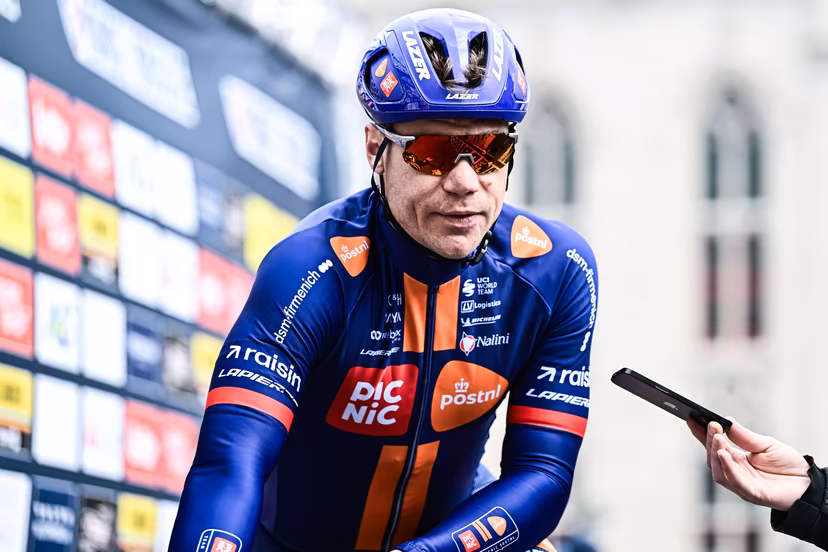 Fabio Jakobsen of Team Picnic PostNL pictured at the start of the 'Ronde van Brugge' men's elite one-day cycling race, 202,9 km from and to Brugge on Wednesday 25 March 2026. BELGA PHOTO MAARTEN STRAETEMANS